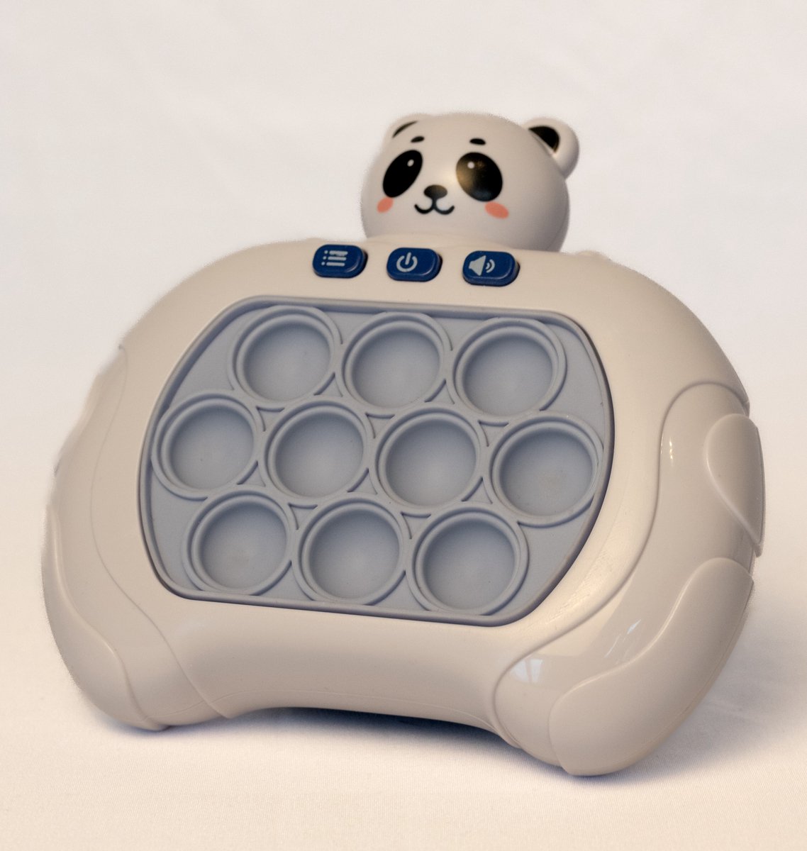 DMG Supply Pop It Game - Pandabeer Wit - Pop It - Pop Or Flop - Fidget Toy - Educatief Speelgoed