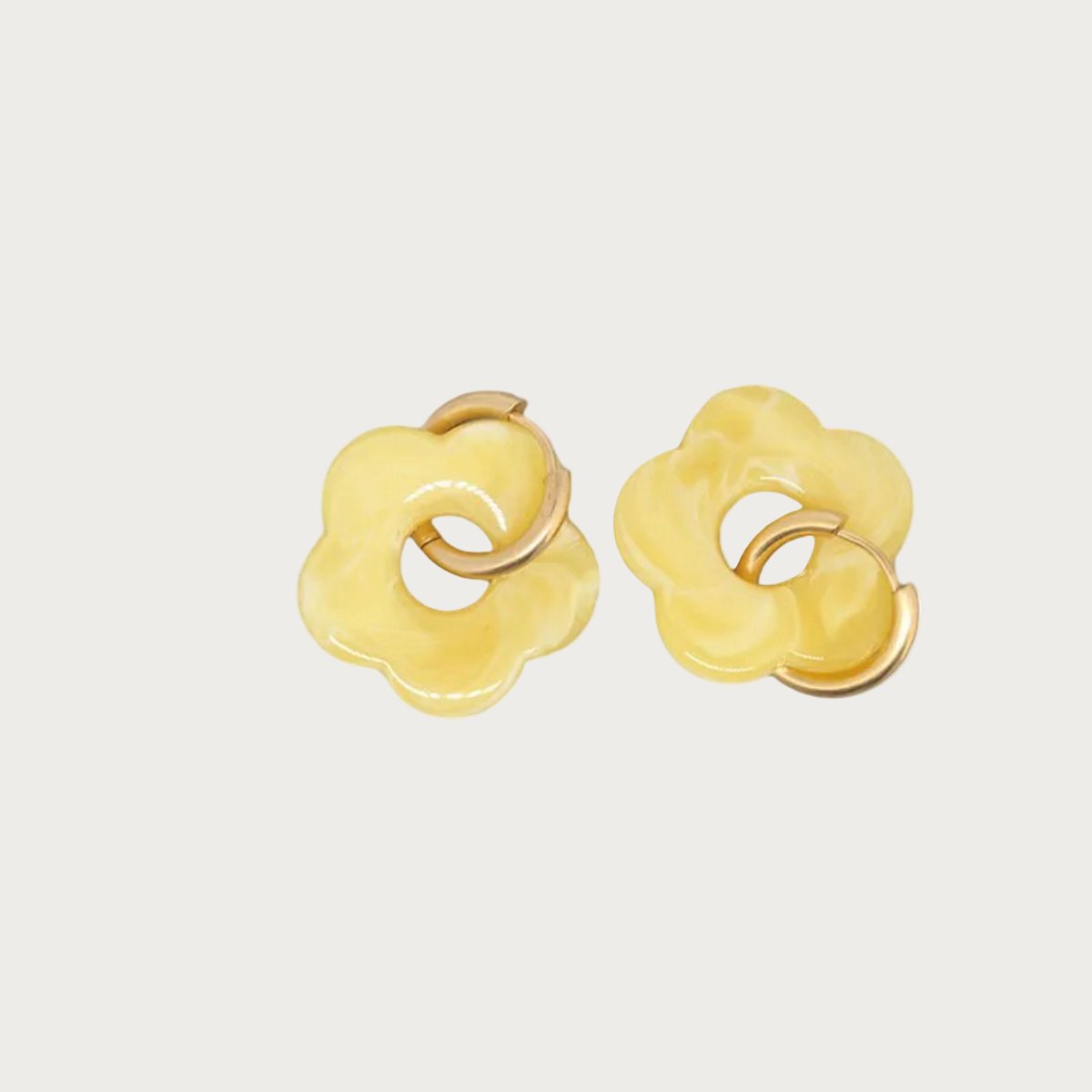 Rosy - Oorbellen - Yellow