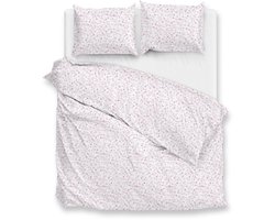 Zo Home Dekbedovertrek Microvezel Ludovico - pink 200x200/220cm