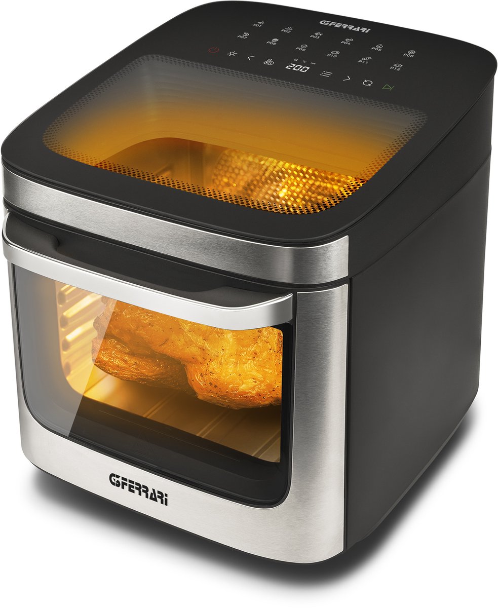 G3 Ferrari Friggisano Lux 13 Airfryer – Heteluchtfriteuse 13L – Gezond Frituren Zonder Olie – Met Digitale Programma’s