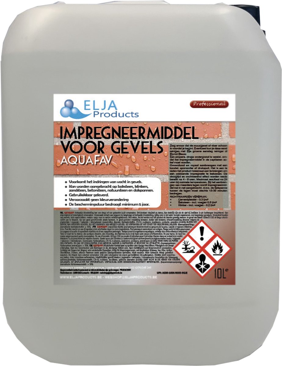 Impregneermiddel voor gevels | 5L | Waterdicht maken