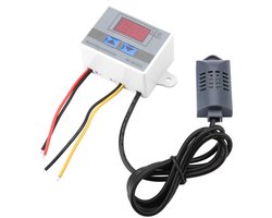 Digital Hygrometer - Vochtigheidscontrole - Schakelaarcontroller - Vochtigheidssensor 099 RH 220V