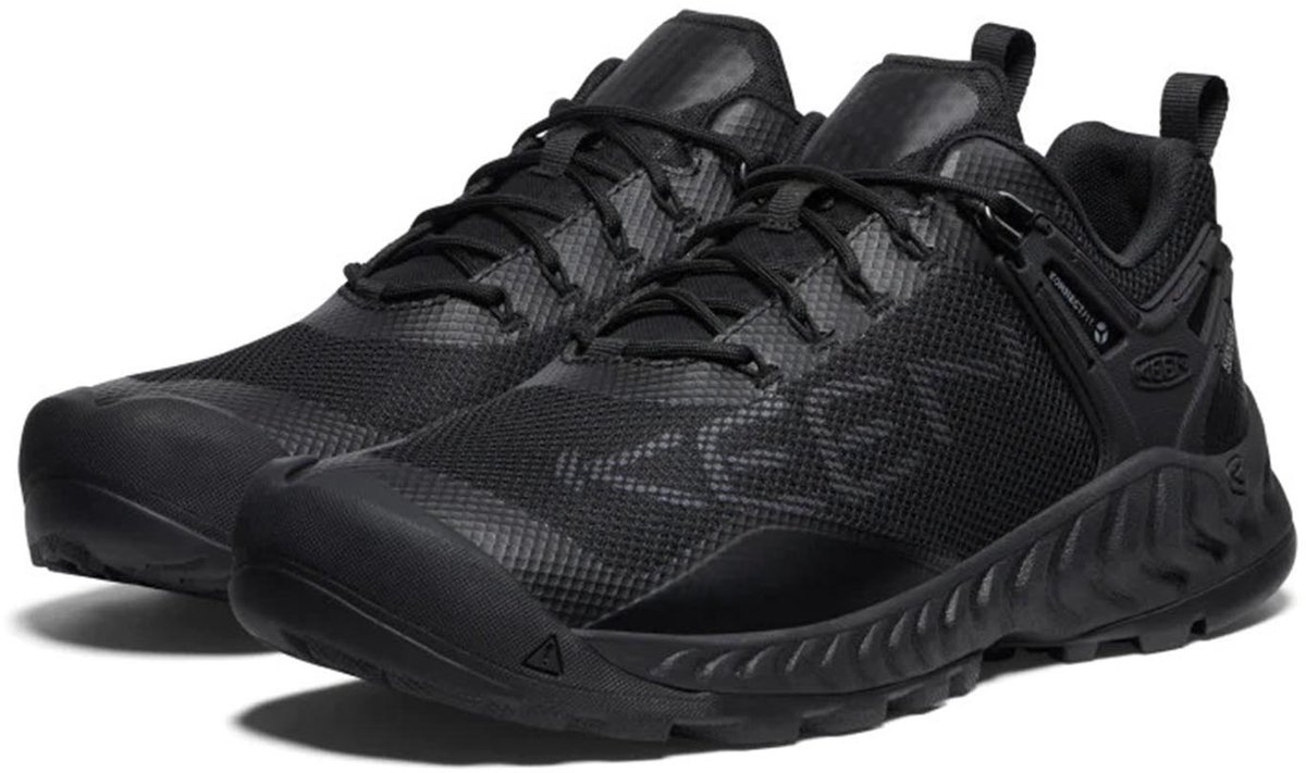 Keen NXIS EVO WP heren trekkingschoenen outdoor wandelschoenen waterdicht 1027193 Zwart