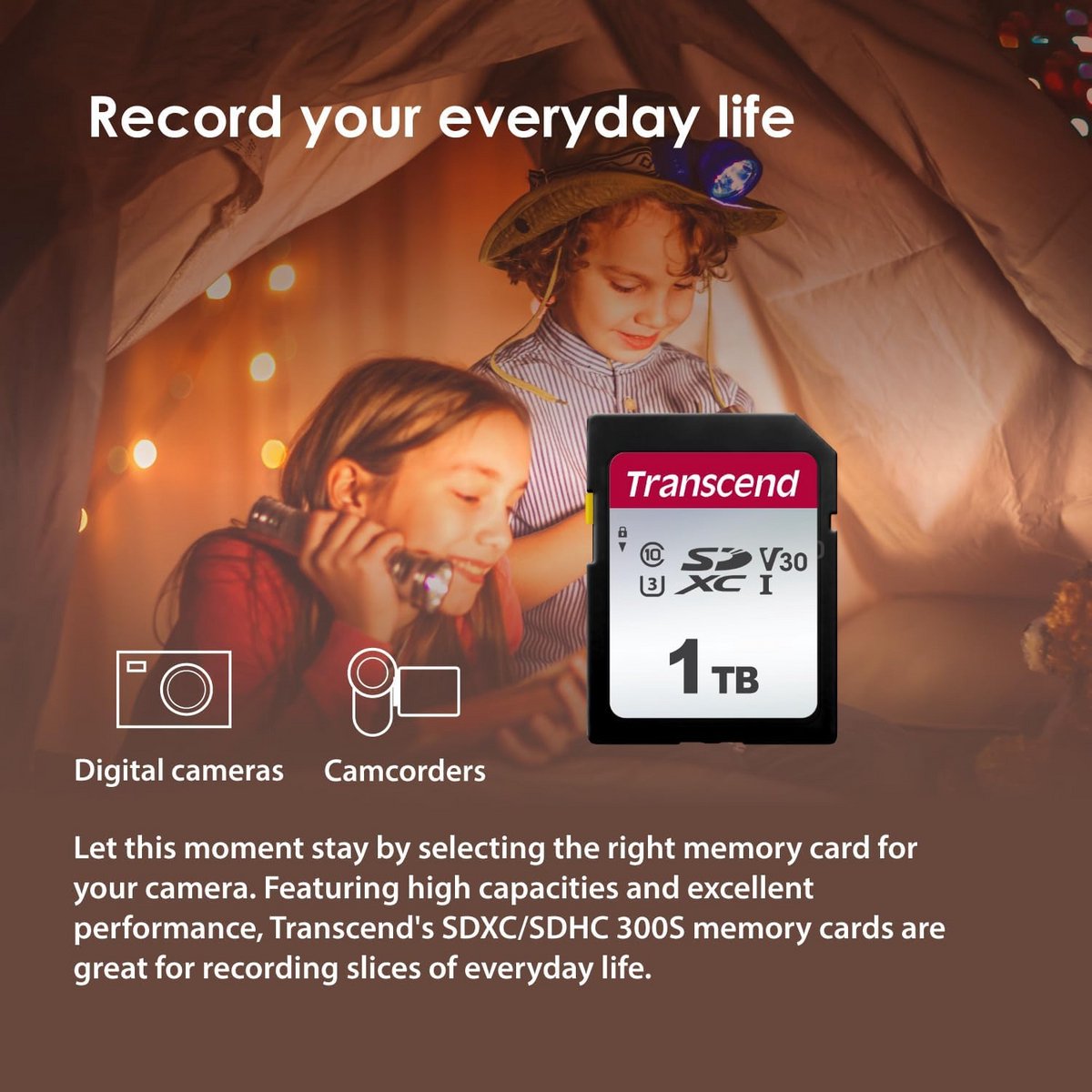16GB SDHC Geheugenkaart Klasse 10 U1 voor Camera's en Video