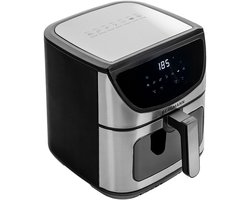 BERGMANN YA Air Fryer - 8L Capaciteit - 1800W - 7 Programma's - LED Touch Panel