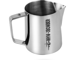Melkkannetje 500 ml roestvrij staal met Hawksbill-monding - Professioneel melkschuimkannetje voor espresso en latte art