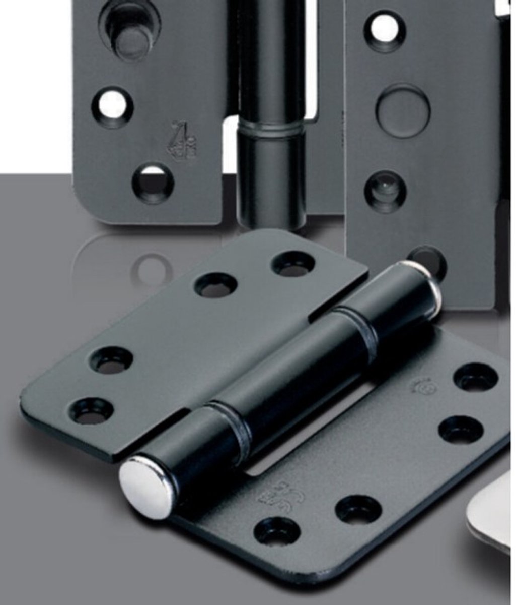 BSW allroundscharnier Black Velvet - 89x152x3 mm - SKG3 - V RD 818 BV