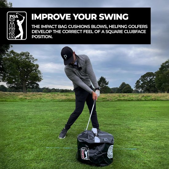 Golf Swing Impact Bag voor Kracht en Precisie - Trainingshulpmiddel voor Golfers van Merkloos — afbeelding 3