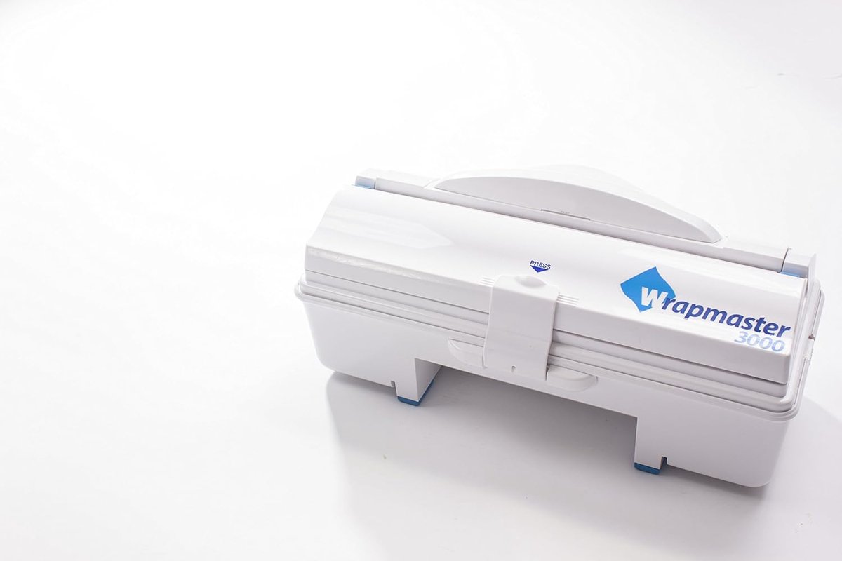 Foliedispenser - Keukenrolhouder - Efficiënt Verpakken - Vaatwasmachinebestendig - 30 cm breed