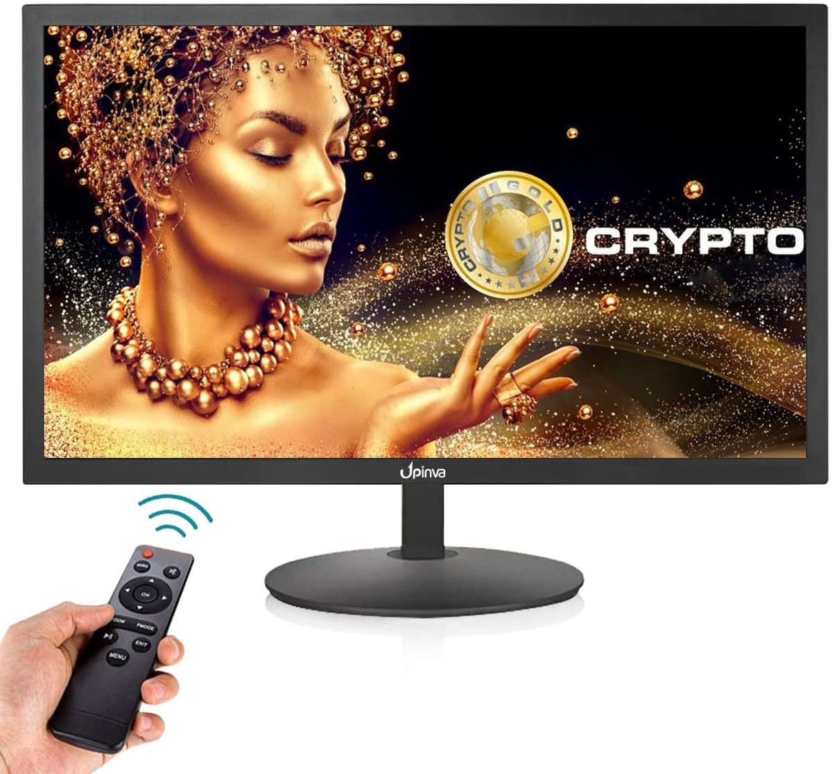 19 inch monitor - Beveiliging scherm - CCTV bewaking - Multi-interface invoer - 1440 x 900 resolutie - Zwart