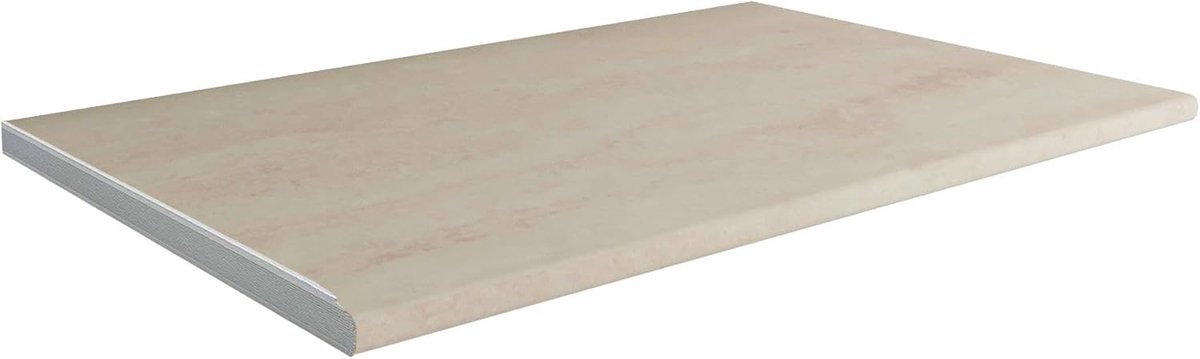 Aanrechtblad Steen - Keukenblad Natuursteen - Keuken Renoveren - Massief Materiaal - 140x60cm - Beige