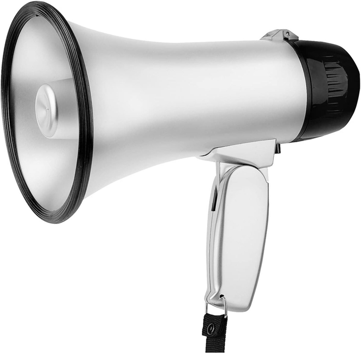 Draagbare Megafoon - Handheld Luidspreker - Evenementen Aankondigen - 25 Watt Vermogen - 22.5cm Breed