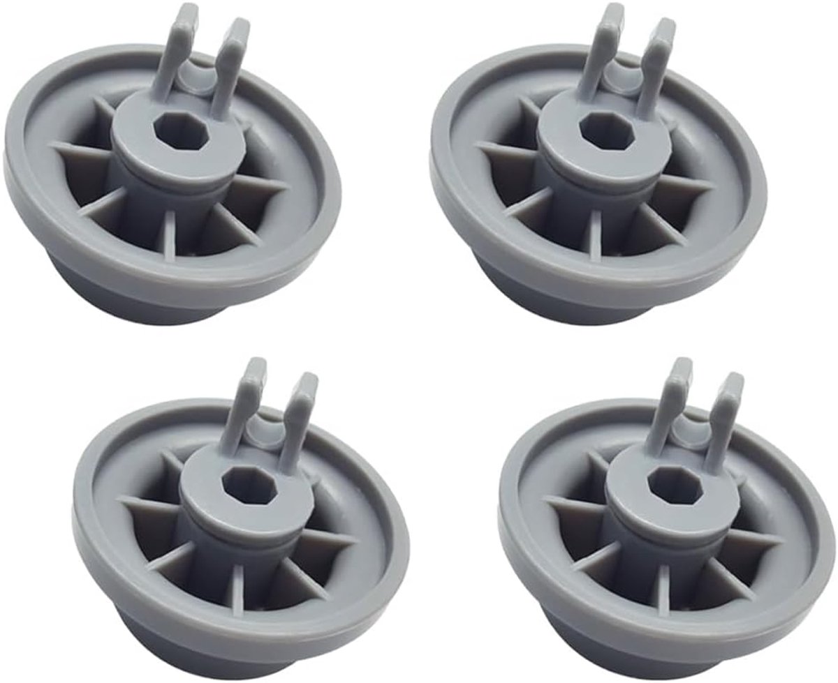 Vaatwasser rek wielen - Onderste mand rolletjes - Vaatwasser reparatie - Duurzaam ABS materiaal