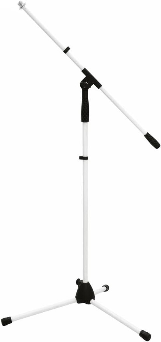 Microfoon Statief - Boom Arm - Opnemen Muziek - Volledig Schokabsorberend - 22 Meter Hoog - Wit
