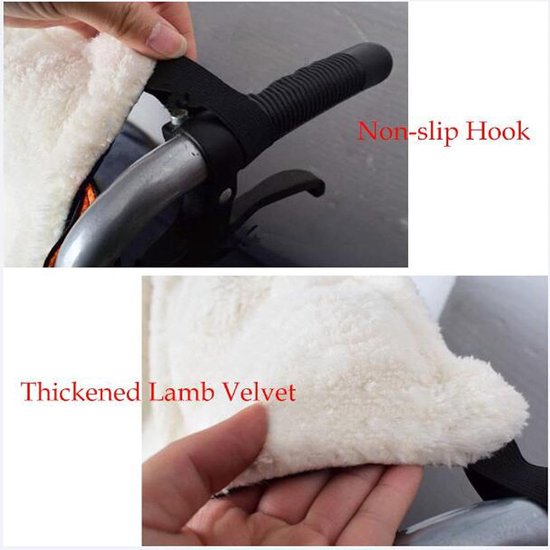 Rolstoel Voetenzak - Warme Dekens - Onderlichaam Warm Houden - Windproof Waterdicht - 132 x 65 cm - Grijs — afbeelding 4