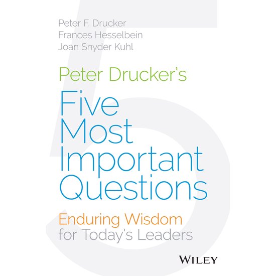 Peter Drucker's Five Most Important Questions - cover