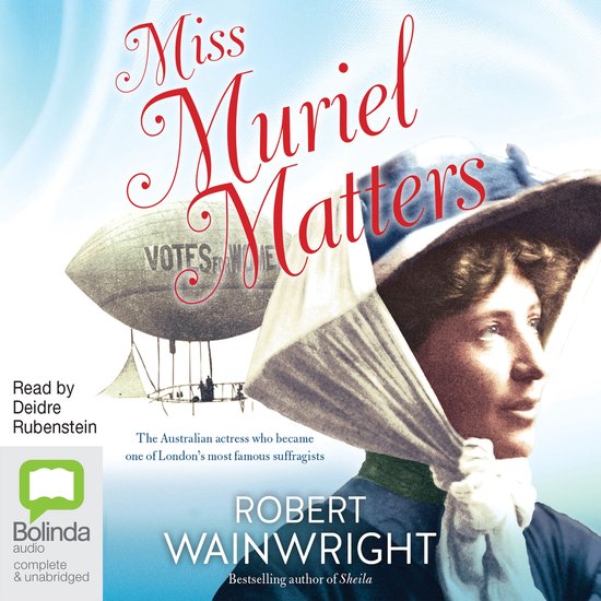 Miss Muriel Matters - cover