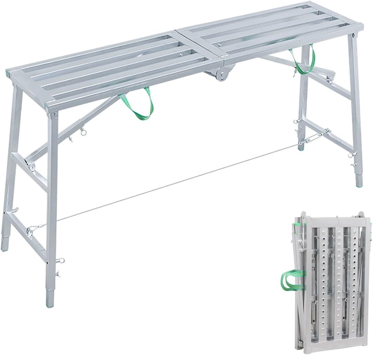 Vouwsteiger - Werkplatform - Huisverbetering - Verstelbare Hoogte - 300kg Capaciteit