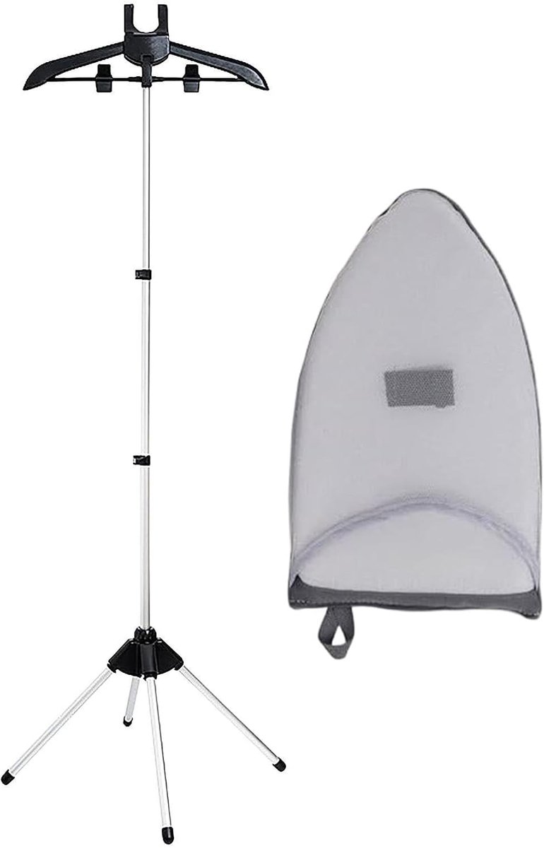 Kleding Stoomrek - Stoomhanger - Snel Kreukvrij Maken - Verstelbaar Frame - 13.7 x 15.7 x 13.7 cm
