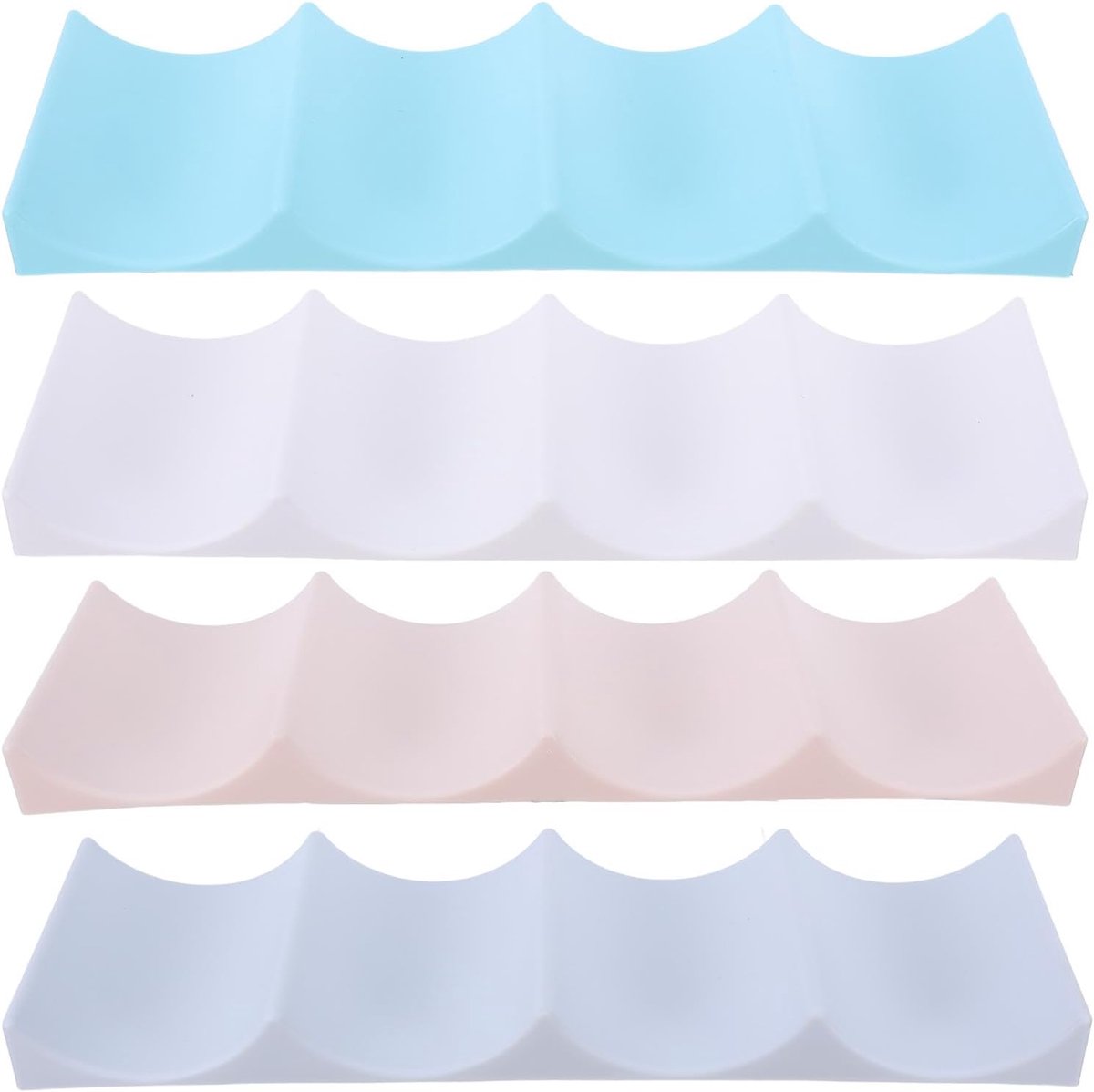 Koelkast Wijnrek - Blik Organizer - Dranken Opbergen - Ruimtebesparend Ontwerp - 29.5 x 10 cm - Diverse Kleuren