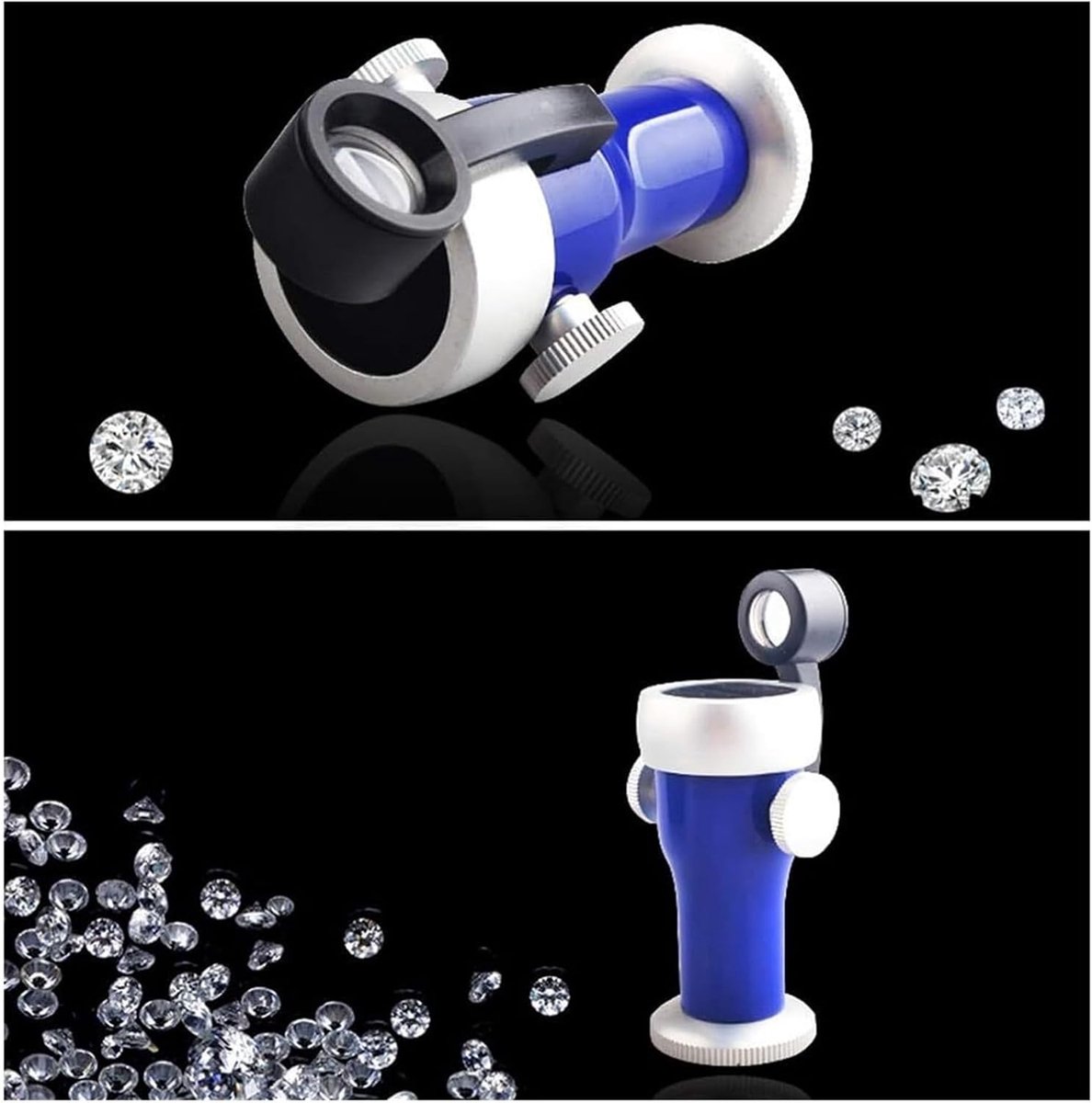 Juweliersloep - Vergrootglas - Nauwkeurig Werk - 10x Vergroting - 95mm x 26mm - One Color