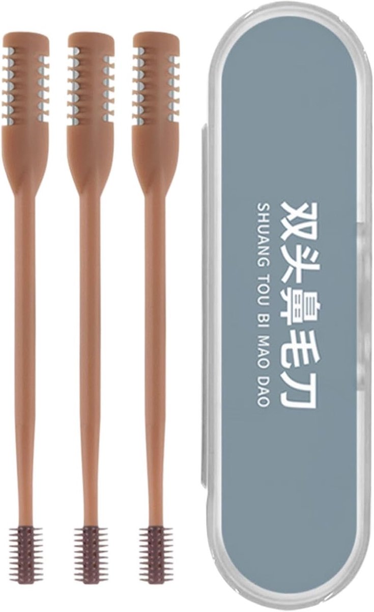 Neushaar Trimmer - Neus Haren Knpper - Persoonlijke Verzorging - Dubbelzijdig Systeem - 9.3 cm Lengte