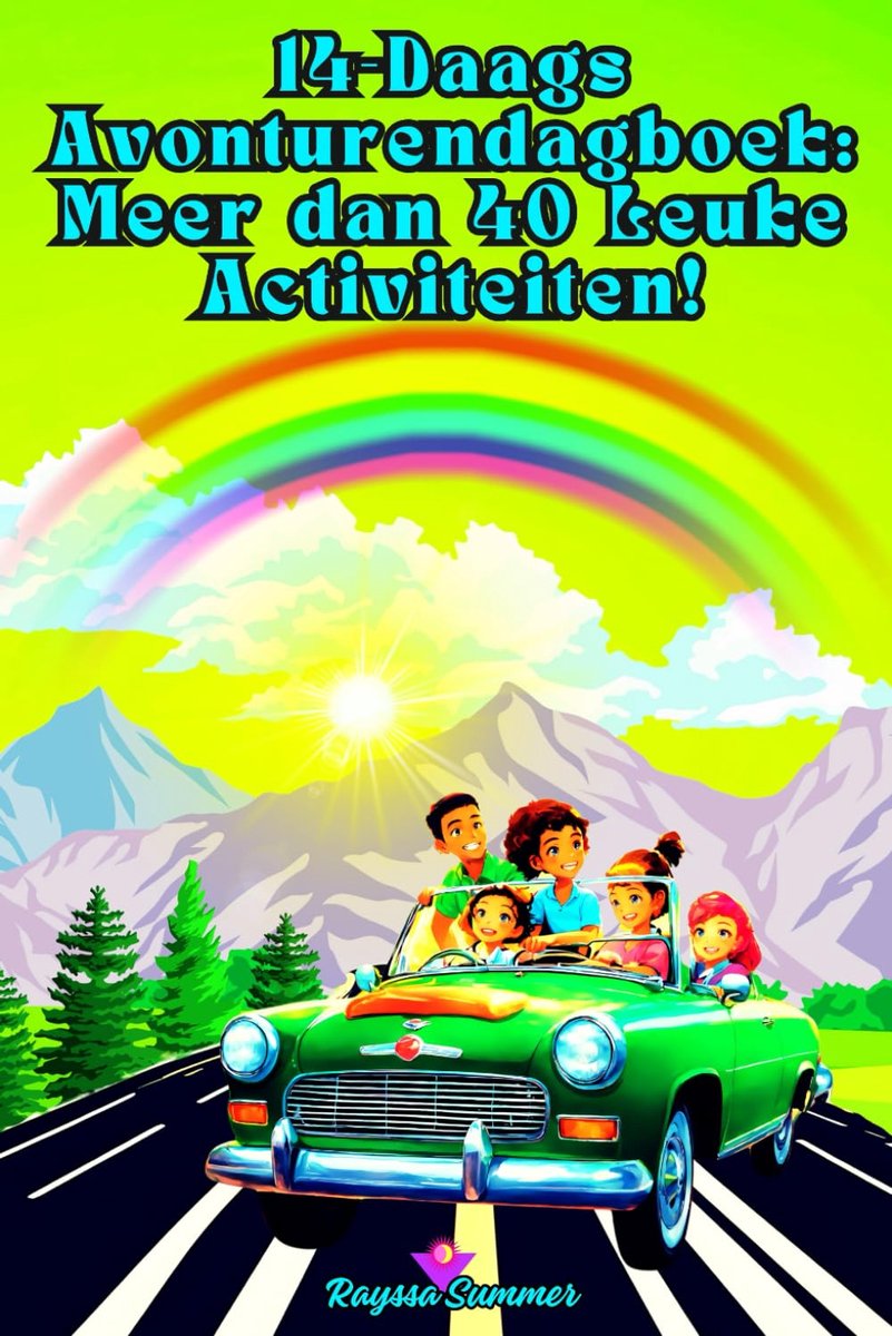 Avonturendagboek Kinderen - Reisboek Activiteiten - Twee Weken Op Reis - Meer Dan 40 Activiteiten - 15x23 cm