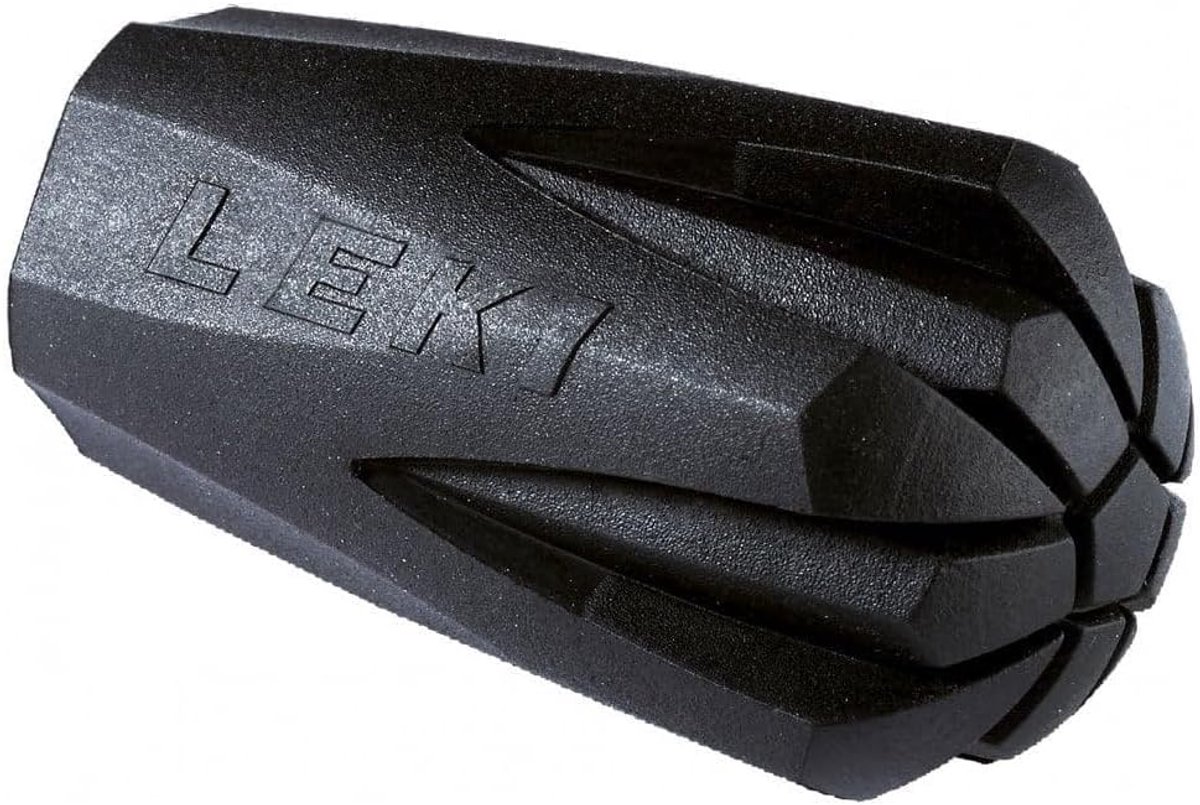 Wandelstok Accessoires - Rubberen Tip - Trekking Wandelen - Duurzaam Rubber - Standaard Maat - Zwart