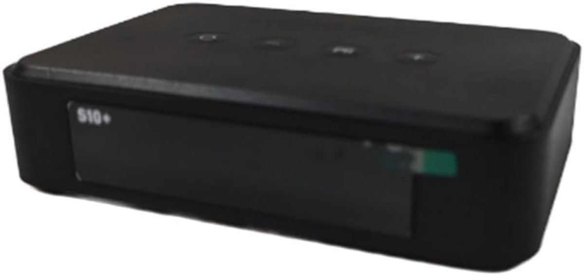 Draadloze Muziekstreamer - Audio-ontvanger - Muziek streamen - Multi-room afspelen - 20 x 17 x 6 cm - Zwart