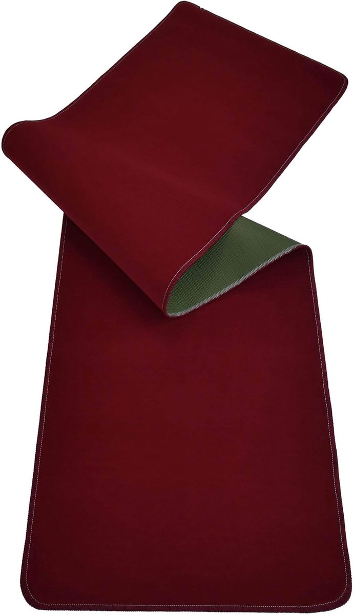 Keukenmat Antislip - Vloerkleed Loper - Veilig Werken - Wasbaar Machinaal - 150x50 cm - Bordeaux