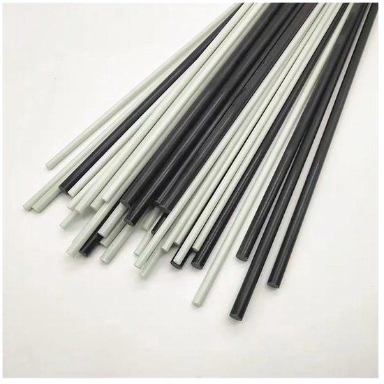 Glasvezelstokken 10 Stuks - Massieve Staven - Hobby & Tuin - Hoge Sterkte Lichtgewicht - 500 Mm Lengte - Wit — afbeelding 4