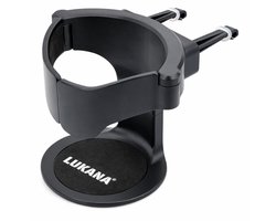 Lukana Bekerhouder voor in de Auto - Verstelbare Bekerhouder - Ventilatierooster - Universeel - Koffiehouder - Blikjeshouder - Cupholder - Max 8.0 cm diameter