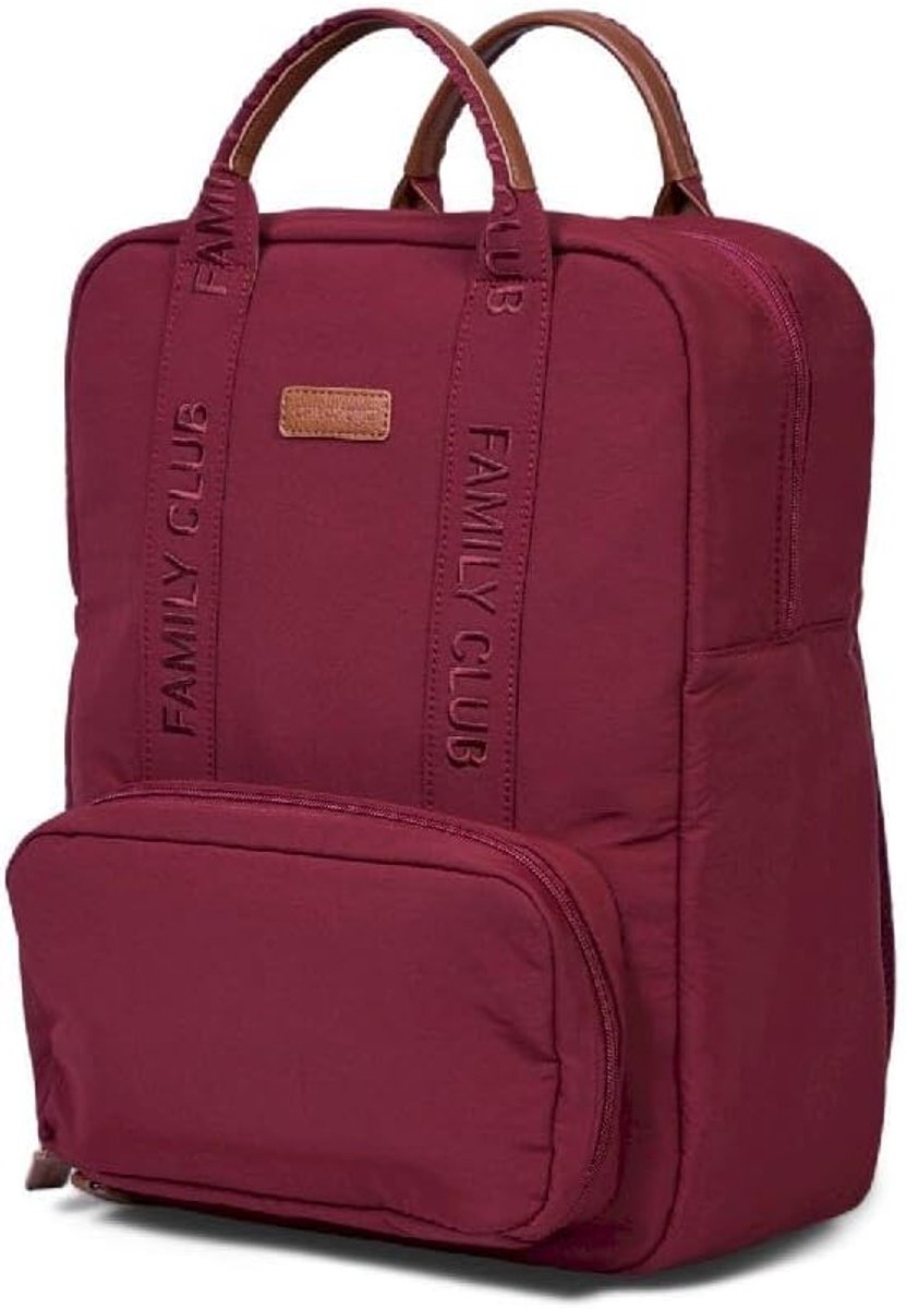Grote Luiertas - Multifunctionele Tas - Baby Verzorging - Veelzijdig Ontwerp - 205 Liter - Bordeaux