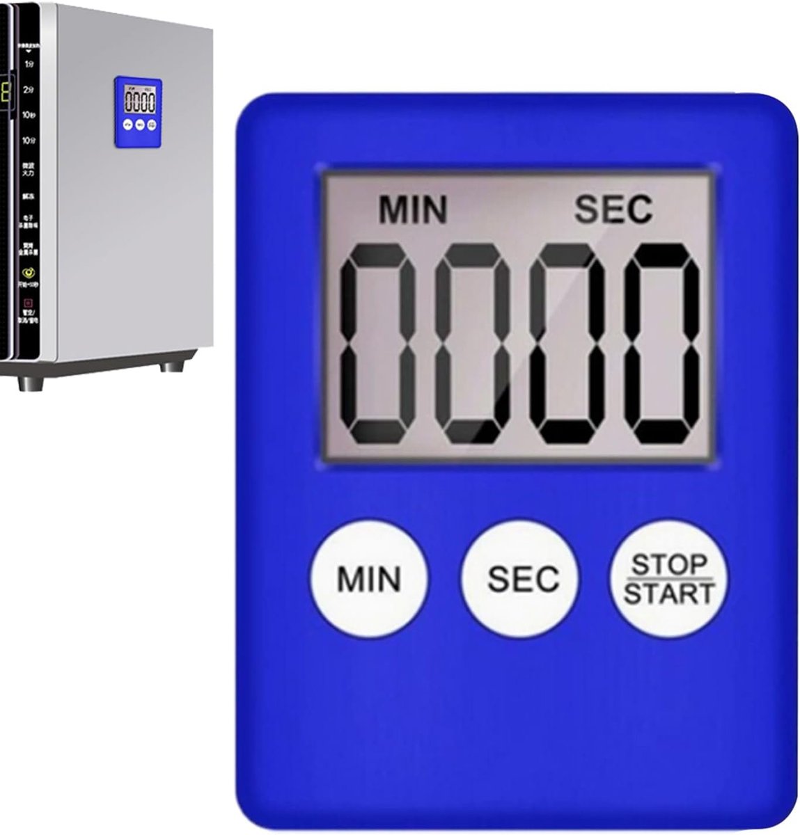 Digitale Kookwekker - Minuten Timer Klok - Efficiënt Tijdbeheer - Met Magneet & Alarm
