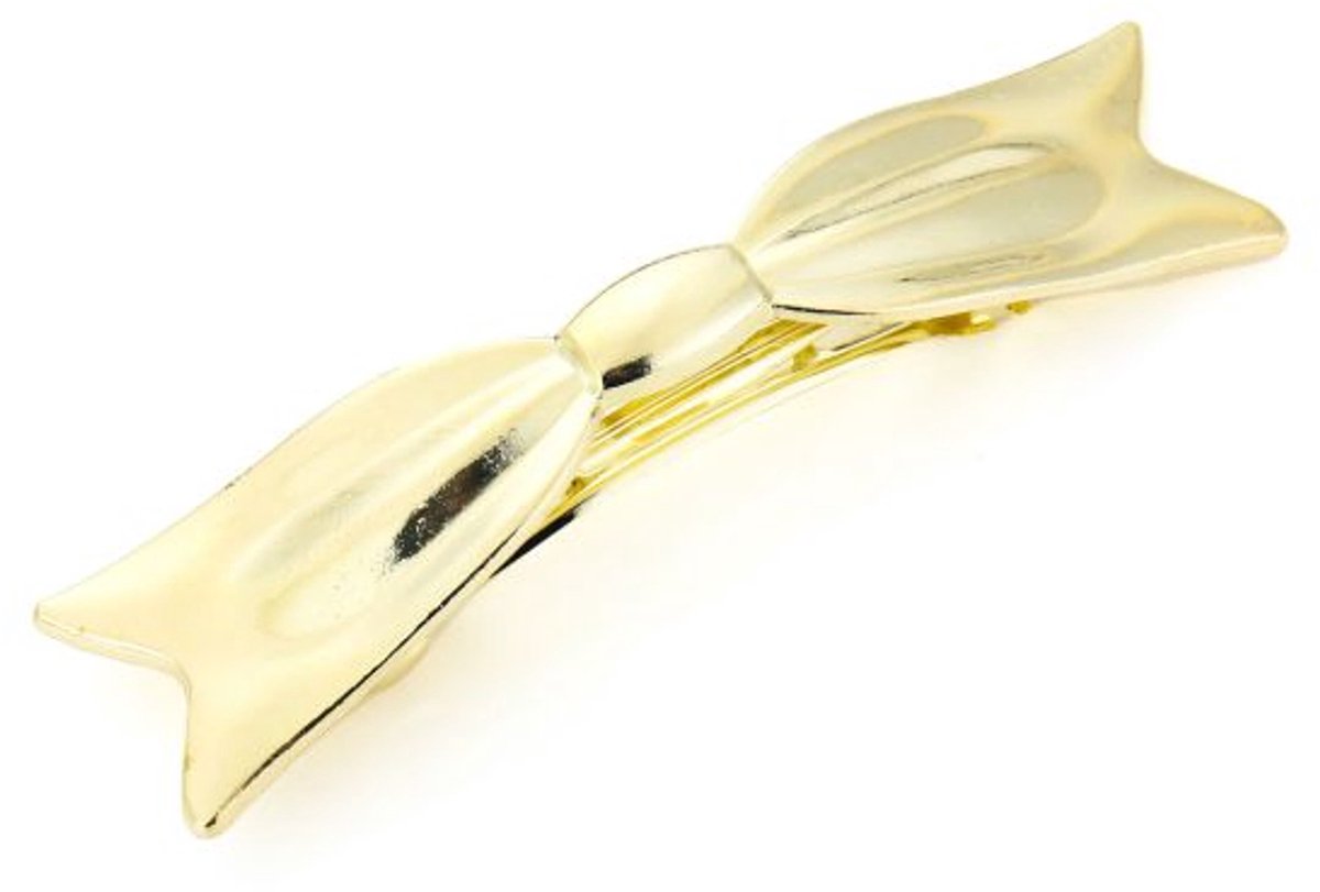 Haarclip strik- goudkleurig