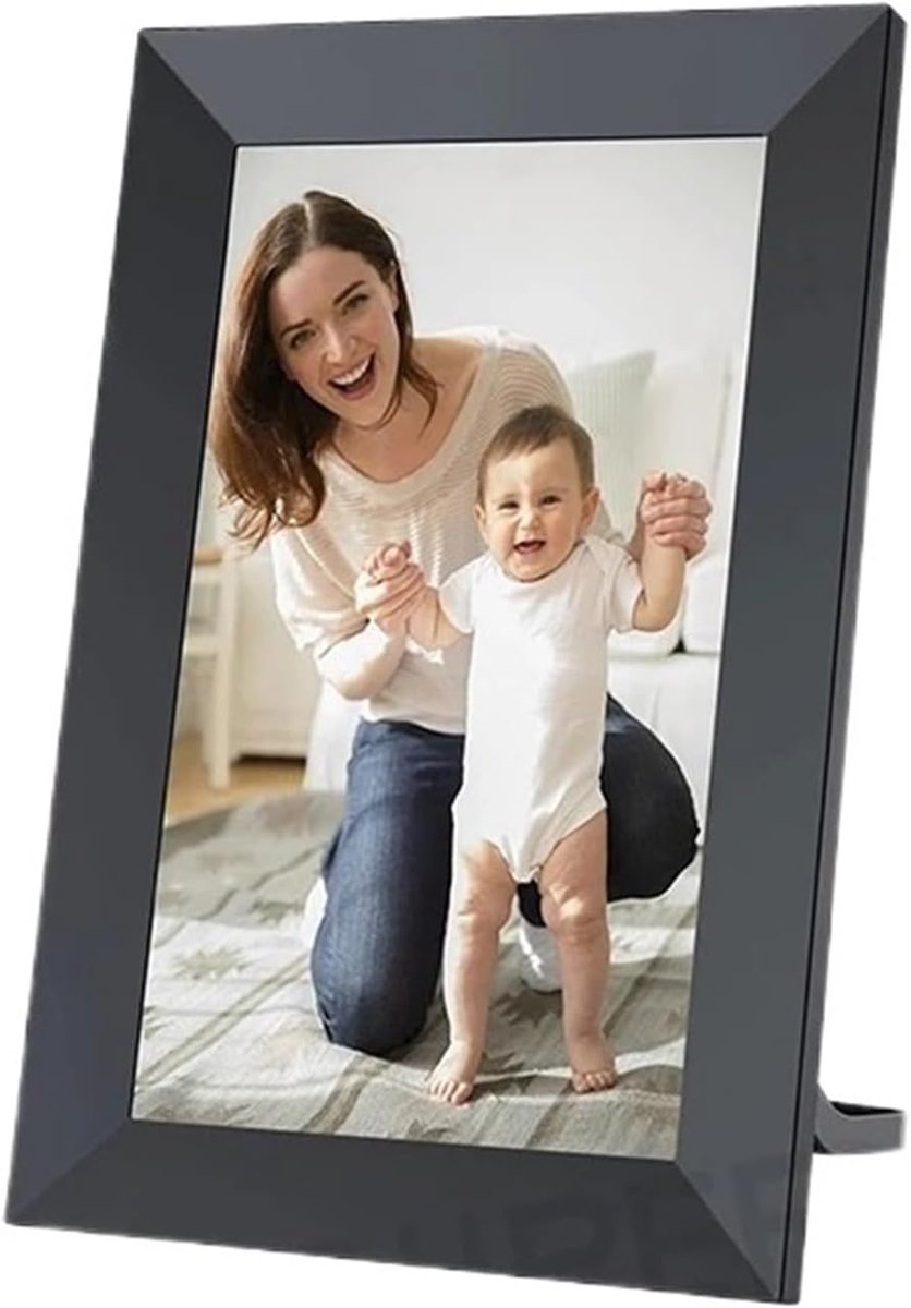Digitale Fotolijst - Slimme Beeldscherm - Foto Weergave - HD Touchscreen - 10 Inch - Wit