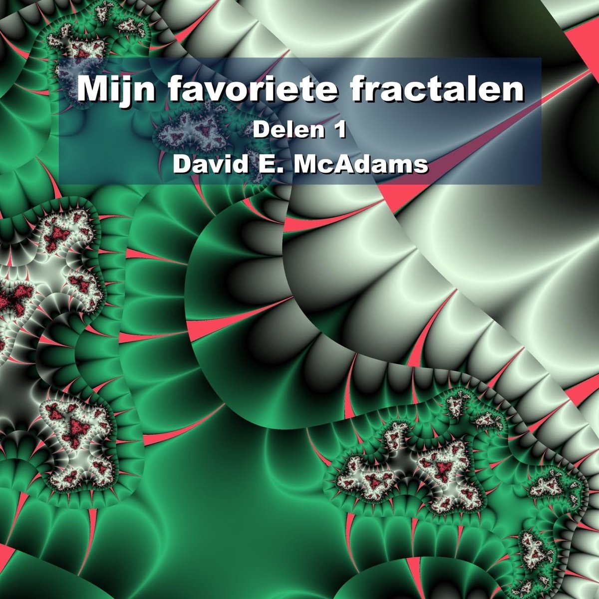 Fractalen Boek - Wiskunde Kunst - Visueel Ontdekken - Oneindige Patronen - 21.59 x 21.59 cm - Kleurrijk
