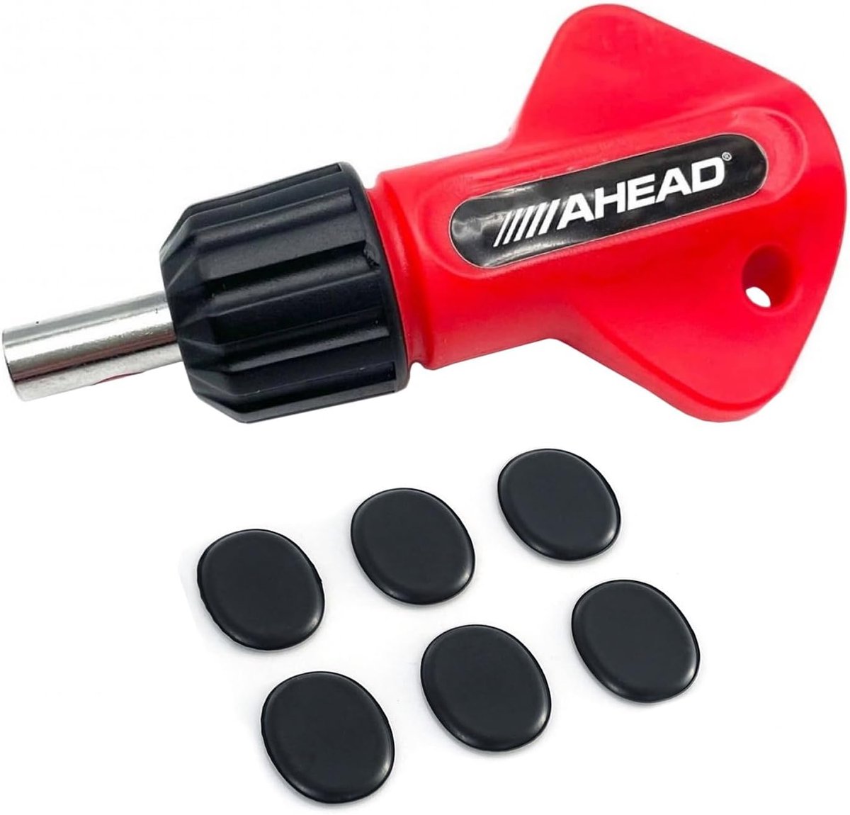 Drum Stemsleutel - Trommel Moersleutel - Snel Stemmen - 4x Tandwiel Aandrijving - 120 gram - Rood