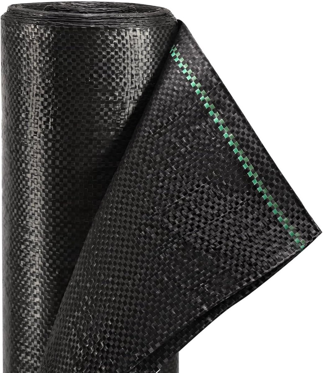 Onkruiddoek - Tuinvlies Beschermdoek - Onkruid Weren - Extra Sterk 100 g/m² - 4 x 10 meter - Zwart