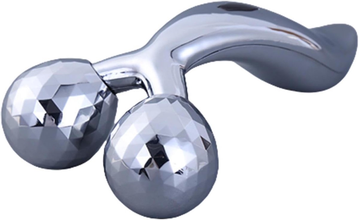 Gezichtsroller - Huidmassager - Ontspanning thuis - 3D sculptend ontwerp - 18x10 cm