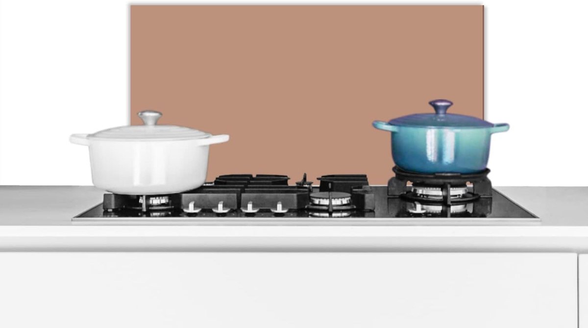 Keuken Spatscherm Spatwand Keuken Bescherming Kookplaat Hittebestendig Materiaal 70x30 cm Roze Patroon