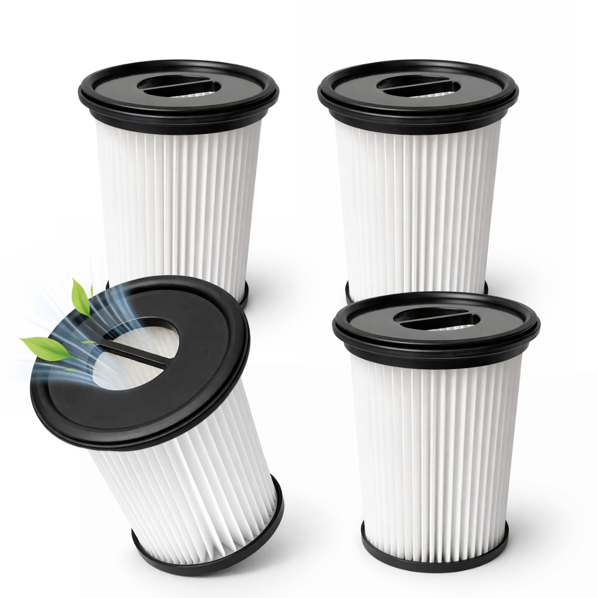 MYBOT Steelstofzuiger HEPA Filters - Geschikt voor S8 Ultra - 4 Stuks