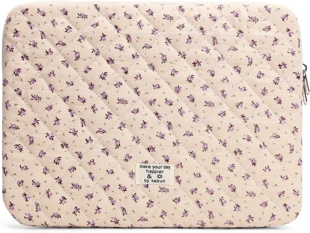 Originap Puffy Laptophoes voor 11-15 inch laptop, schattige laptoptas, compatibel met MacBook Air/Pro Retina, 13-13,3 inch notebook, compatibel met MacBook Pro 14 inch