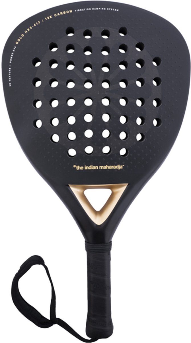 The Indian Maharadja Gold HX5-412 Padelracket