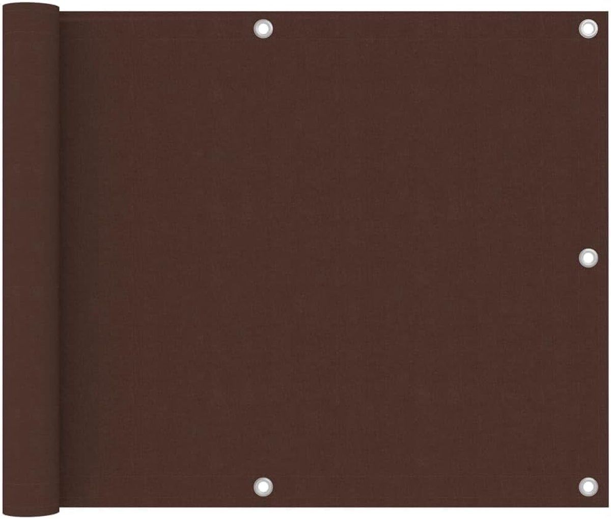 Balkonscherm - Windscherm Tuin - Privacy Creëren - Waterbestendig PU-coating - 75x400 cm -