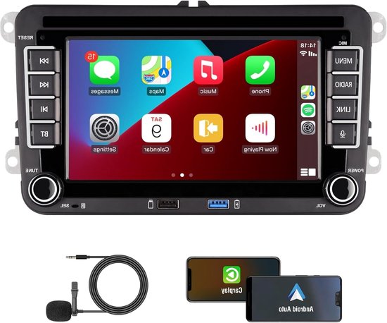 Linux Autoradio – Auto Multimedia Systeem – Autoradio Met Touchscreen ...