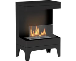 Rolu Sfeerhaard – Bio Ethanol – Designhaard – 28 x 22 x 54 CM - Geen Rookontwikkeling – Vlam…
