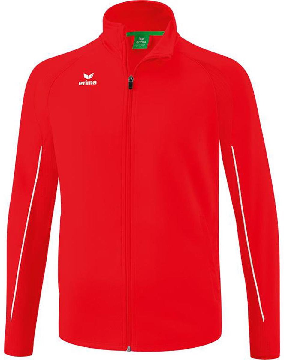 Erima Liga Star Polyesterjack Kinderen - Rood / Wit | Maat: 140