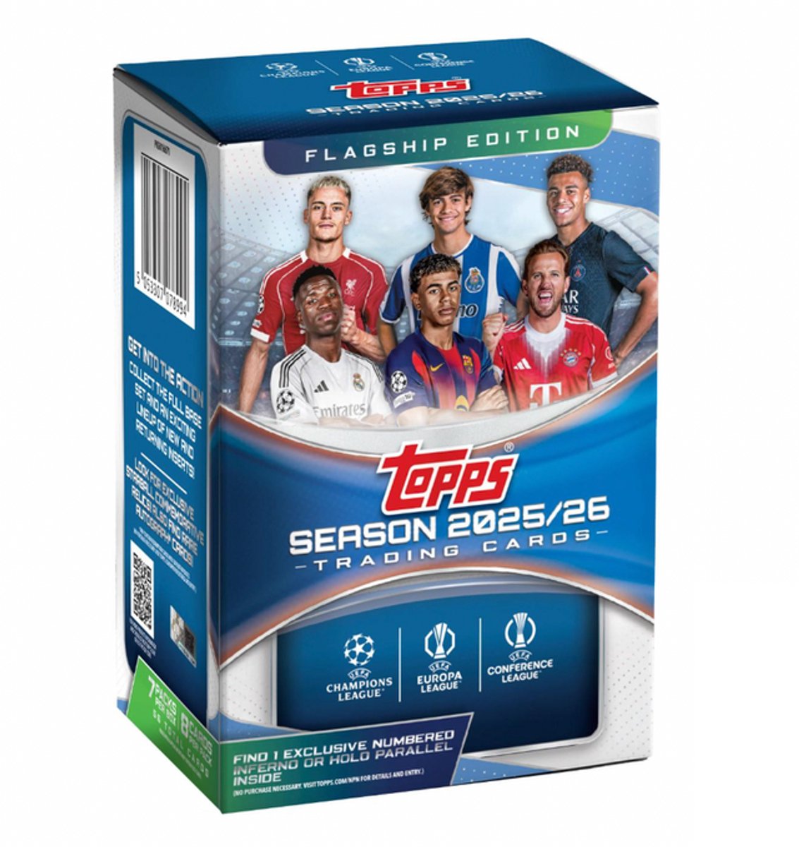 Topps UEFA Club Competitions - Value Box 2025-26 Trading Cards