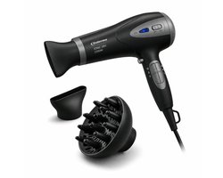 Föhn 2200W met Diffuser – Ionische Haardroger – Anti-Pluis – Blaasmond – Krullen Föhn